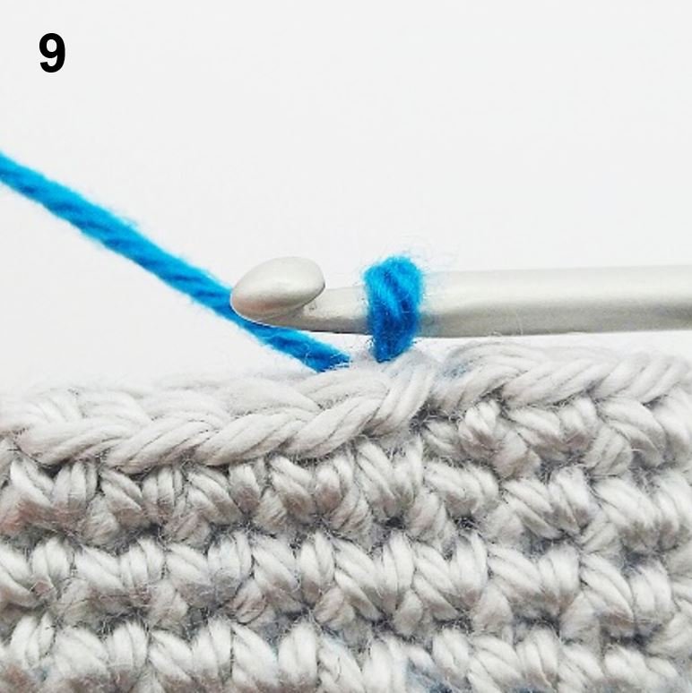 Blog content image for 'Häkeltechniken und Tipps für Amigurumi  – Klar definierter Rand bei Farbwechsel'